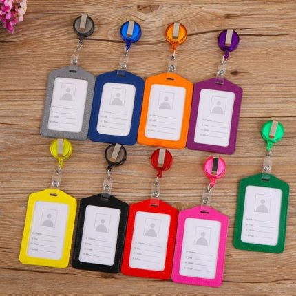 Custom Plastic Retractable Carabiner Yoyo ID Nurse Name Pull Badge Reel Holder