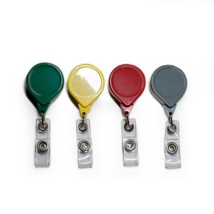 Multi-Color Material Retractable Badge Reel