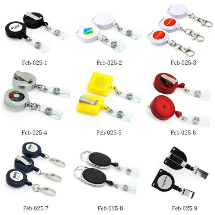 High quality retractable durable yoyo badge reel with custom logo