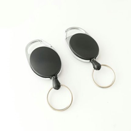 Carabiner Retractable Yoyo Pull Key Reel Holders