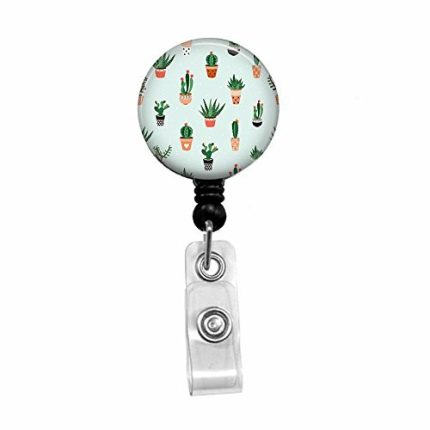 Camellia 360 degree rotation badge reel retractable