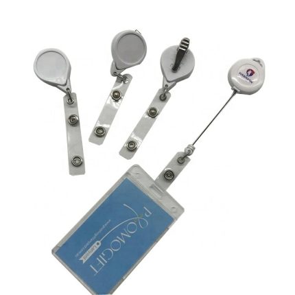 Elastic YoYo badge reel for ID card holder