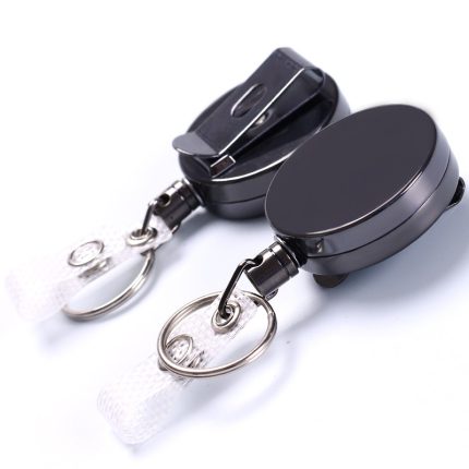 Metal Badge Reel Retractable and Stretchable Key Chain Yoyo Badge Holders