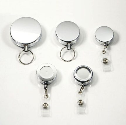 Factory directly Sell Metal Retractable Pull Chain Reel For ID Card Badge Holder