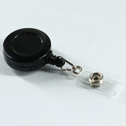 Retractable plastic custom yoyo id badge reel holder
