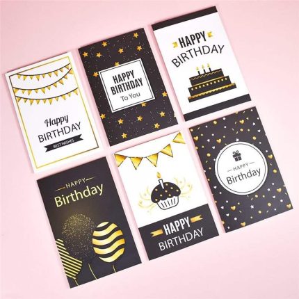 Custom Thank You Cards Bulk Birthday Card for Kids Note cards with Envelopes Invitations Blank inside Greeting Cards