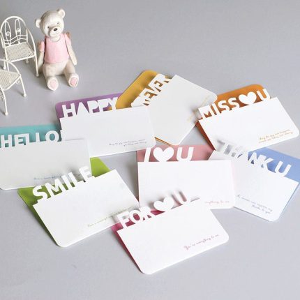 Mini Greeting Cards For Valentine,Friendship,Birthday,Thank You Greeting Cards