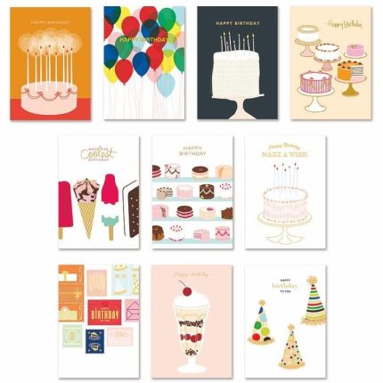 Eno Greeting Mini Birthday Card Happy Birthday Gift Message Card For Kids/Friend/Lover