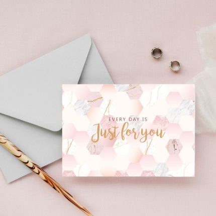 Letter With Envelope Thank You Card Mother's Day Thank You Letter Greeting Card Kit Event Party Supplies Wedding Invitation Card