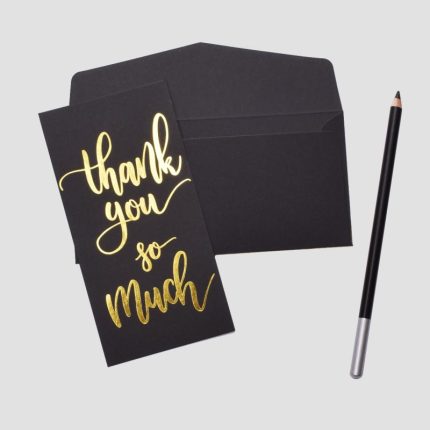 Business Greeting Cards Creative Holiday Gifts Hot Gold Cards Thank You Blessings Small Cards Birthday Greeting Cards